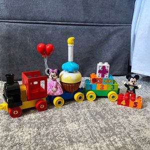 Duplo Lego Mickey Mouse Train Birthday P